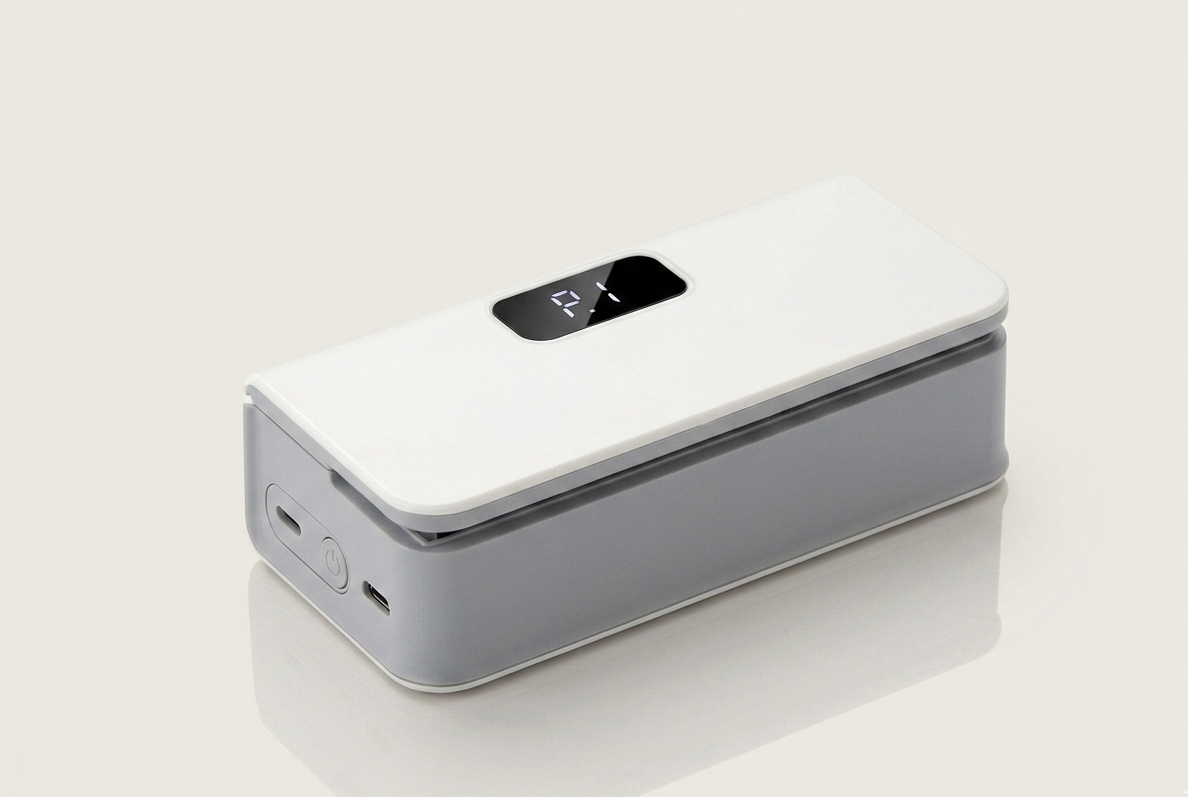 White Magnetic Bag Sealer on a clean surface