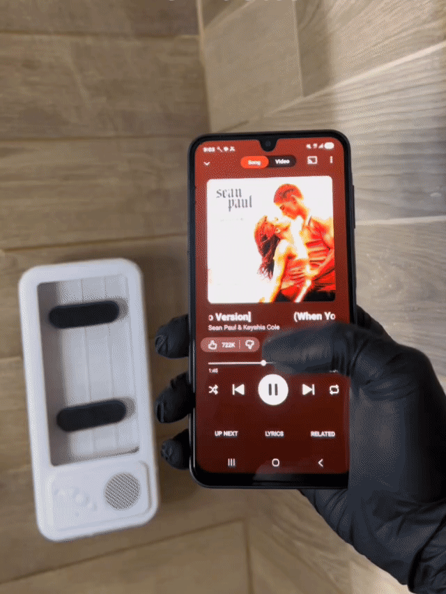 ShowerDock rotating between viewing angles